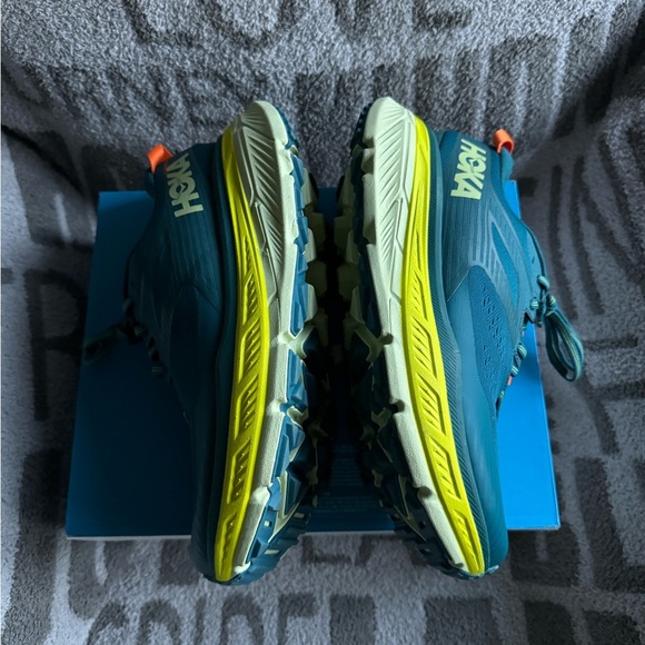 HOKA ONE ONE Stinson ATR 6 Mens 9.5 D Running/Walking Shoes Blue Coral NEW $170 main image 9